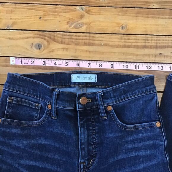 MADEWELL high rise skinny 9 » in 26 tall - Picture 8 of 14